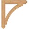 Ekena Millwork Thorton Arts & Crafts Smooth Bracket, Western Red Cedar, 5 1/2"W x 38"D x 42"H BKT06X38X42THR03SWR - alternate 4